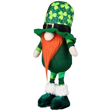 Northlight St. Patrick's Day Standing Shamrock Gnome Floor Decor