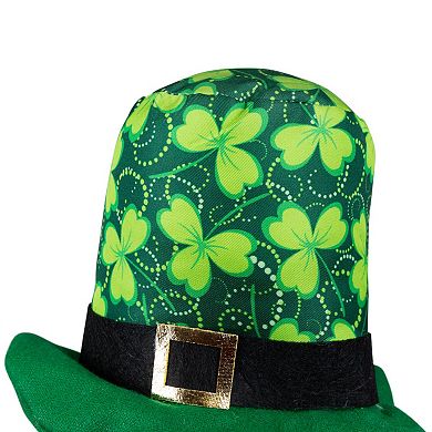 Northlight St. Patrick's Day Standing Shamrock Gnome Floor Decor