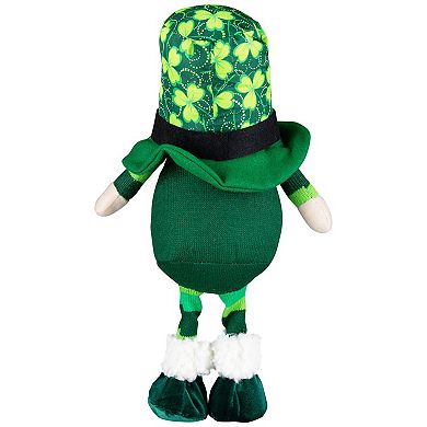 Northlight St. Patrick's Day Standing Shamrock Gnome Floor Decor