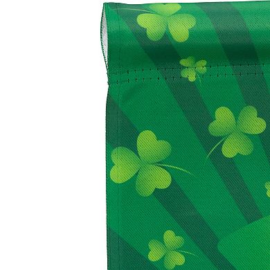 Northlight "Happy St. Patrick's Day" Leprechaun Hat Outdoor Garden Flag