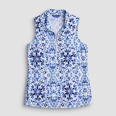 Women's Apt. 9® Sleeveless Zipper Top