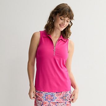 Women's Apt. 9® Sleeveless Zipper Top