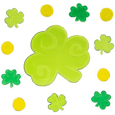 Northlight St. Patrick's Day Double-Sided Gel Window Clings 5-pk.