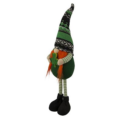 Northlight St. Patrick's Day Leprechaun Gnome Standing Figure Floor Decor