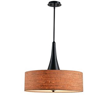 Kenroy Home Bulletin 3-Light Pendant Light Fixture