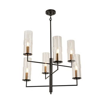 Kenroy Home Caulford 6-Light Chandelier Fixture