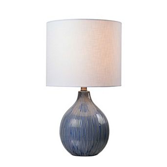 Kenroy Home Intaglio Ceramic Table Lamp