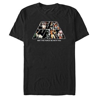 Men's Star Wars May The Force Be With You Graphic Tee