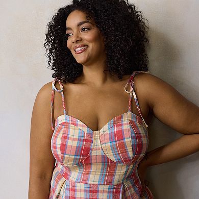 Plus Size LC Lauren Conrad Fit & Flare Midi Dress