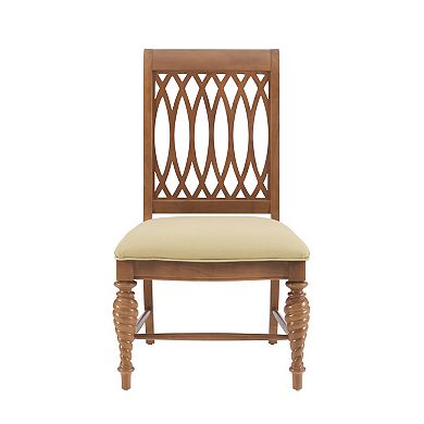 Linon Mercer Wood Dining Chair Set of 2