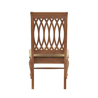 Linon Mercer Wood Dining Chair Set of 2