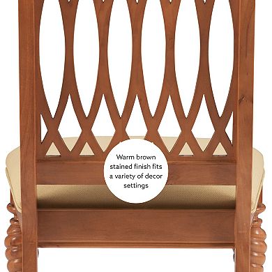 Linon Mercer Wood Dining Chair Set of 2