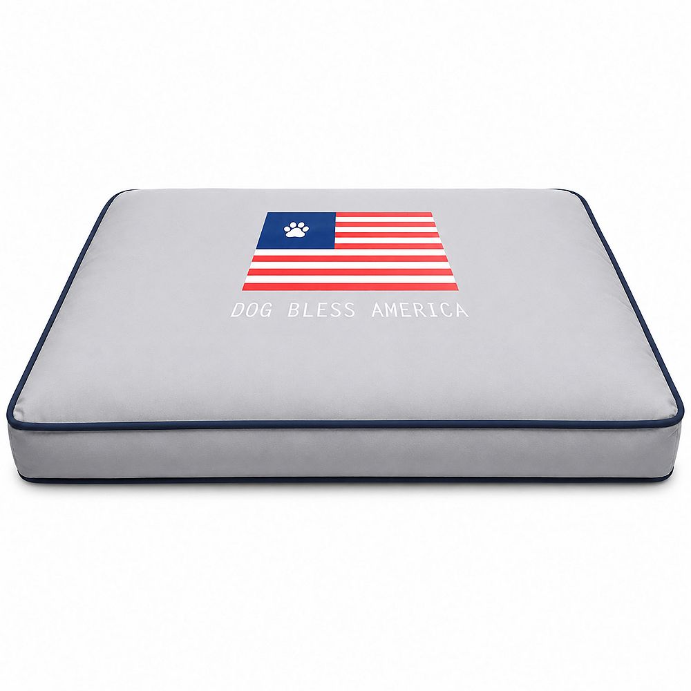 Precious Tails Dog Bless America Pet Bed