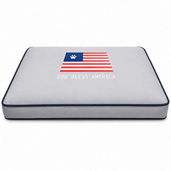 Precious Tails Dog Bless America Pet Bed