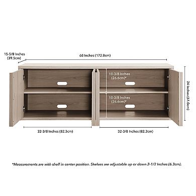 Finley & Sloane Kai Rectangular TV Stand