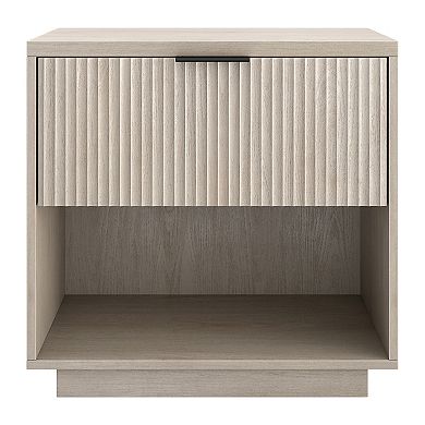 Finley & Sloane Karten Rectangular Fluted Nightstand