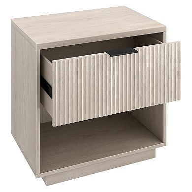 Finley & Sloane Karten Rectangular Fluted Nightstand