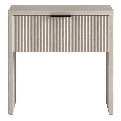 Finley & Sloane Kenslow Rectangular Fluted Nightstand