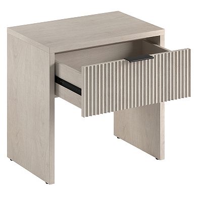 Finley & Sloane Kenslow Rectangular Fluted Nightstand