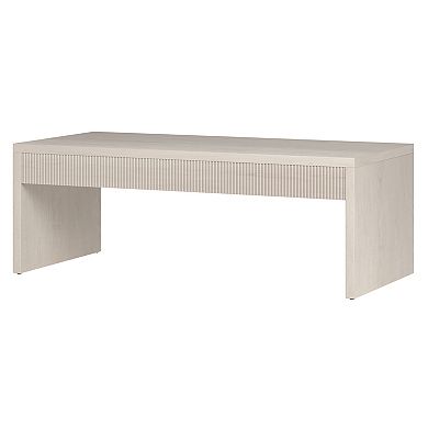Finley & Sloane Lawrence Rectangular Fluted Coffee Table