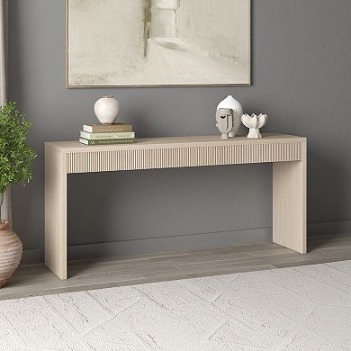 Finley & Sloane Lawrence Rectangular Fluted Console Table