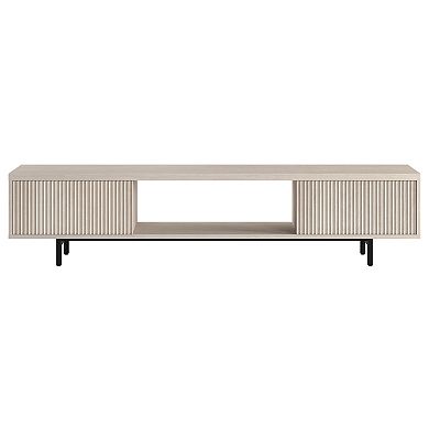 Finley & Sloane Lucien Rectangular Fluted TV Stand