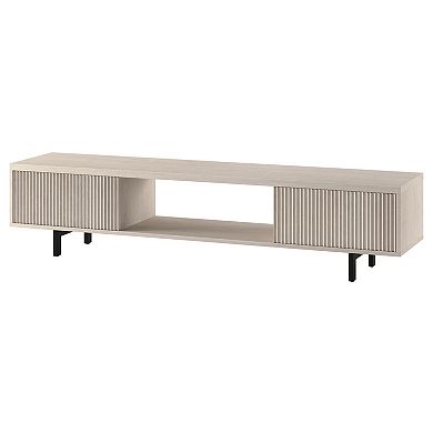 Finley & Sloane Lucien Rectangular Fluted TV Stand