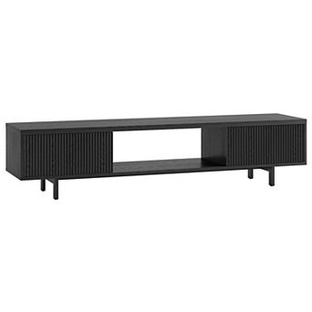Finley & Sloane Lucien Rectangular Fluted TV Stand