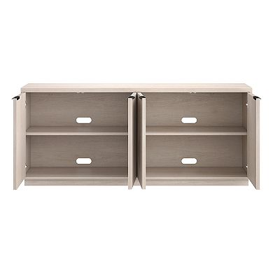 Finley & Sloane Mansfield Rectangular Fluted Buffet Table