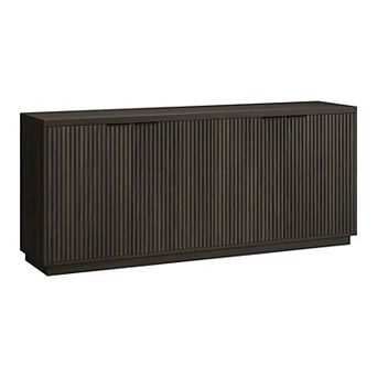 Finley & Sloane Mansfield Rectangular Fluted Buffet Table