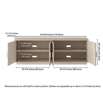 Finley & Sloane Mero Rectangular TV Stand