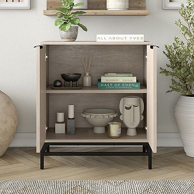 Finley & Sloane Montello Rectangular Fluted Accent Cabinet