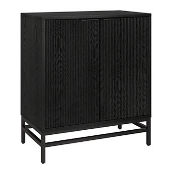 Finley & Sloane Montello Rectangular Fluted Accent Cabinet