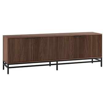 Finley & Sloane Montello Rectangular Fluted TV Stand
