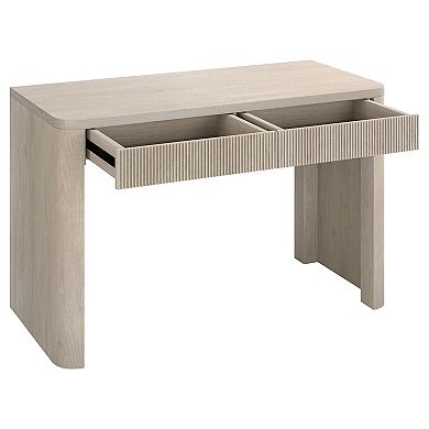 Finley & Sloane Palmera Rectangular Fluted Desk