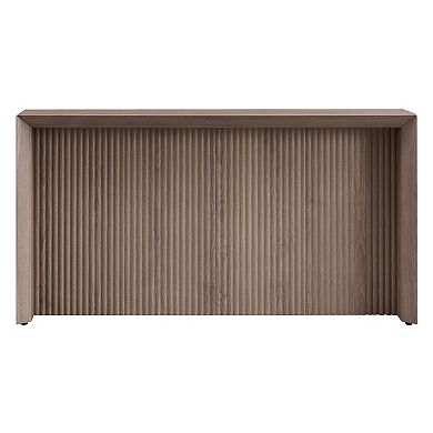 Finley & Sloane Piedmont Rectangular Fluted Console Table