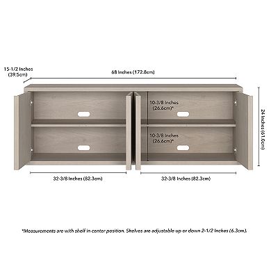 Finley & Sloane Savin Rectangular TV Stand