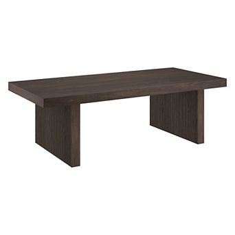 Finley & Sloane Soren Rectangular Fluted Coffee Table