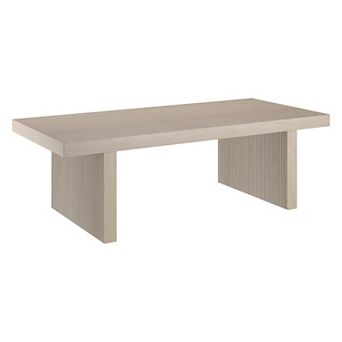 Finley & Sloane Soren Rectangular Fluted Coffee Table