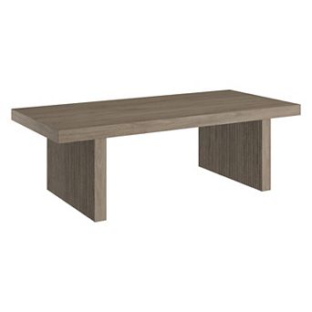 Finley & Sloane Soren Rectangular Fluted Coffee Table