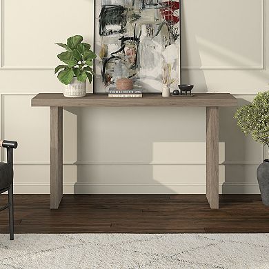 Finley & Sloane Soren Rectangular Fluted Console Table