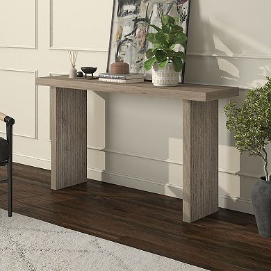 Finley & Sloane Soren Rectangular Fluted Console Table