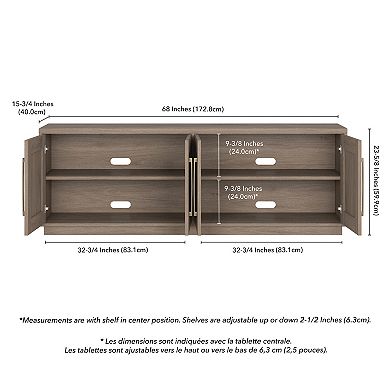 Finley & Sloane Tillman Rectangular TV Stand