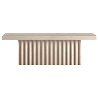 Finley & Sloane Torren Rectangular Fluted Coffee Table