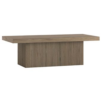 Finley & Sloane Torren Rectangular Fluted Coffee Table