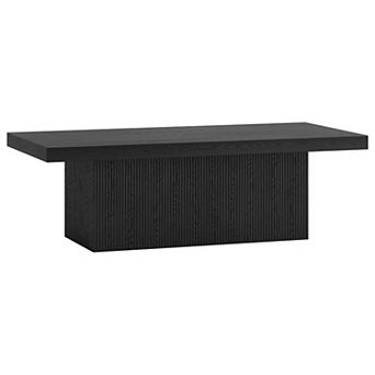 Finley & Sloane Torren Rectangular Fluted Coffee Table