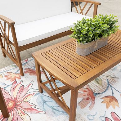 Linon Jubil 4-pc. Outdoor Seating Set