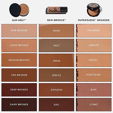 SuperSuede Radiant Talc-Free Baked Powder Bronzer