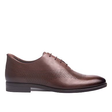 Marc Joseph New York East Road Mens Hands-Free Slip On Technology Perforated Dress Oxfords