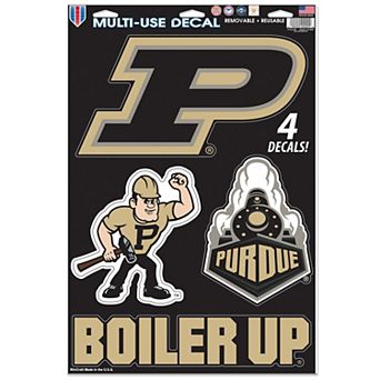 WinCraft Purdue Boilermakers Primary 11'' x 17'' Multi-Use Decal Sheet